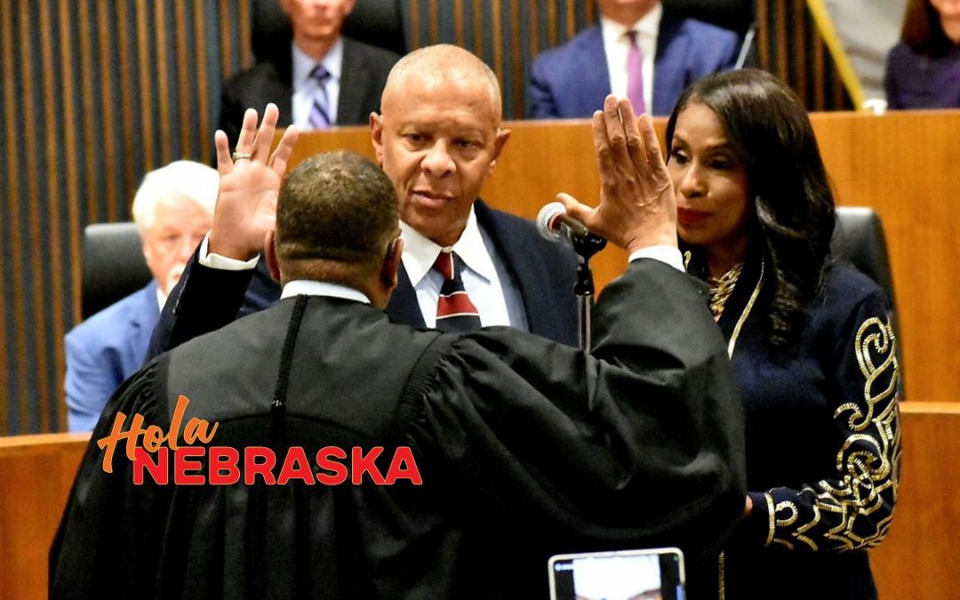 John Ewing Jr. fue oficialmente investido como el alcalde de Omaha