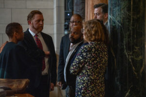 Grupo de senadores estatales progresistas de Nebraska.