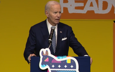 Biden dice a los demócratas de Omaha: “La noche del martes fue un buen comienzo”