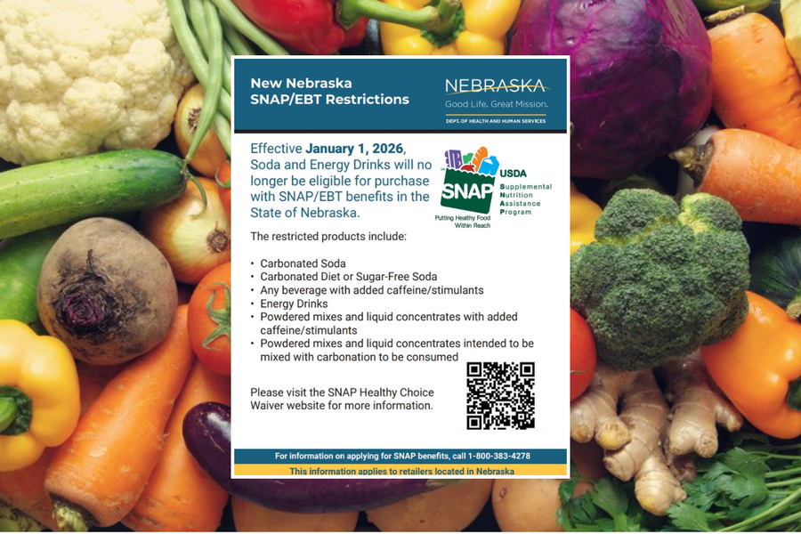 Sodas y bebidas energéticas quedan fuera del alcance de los usuarios de SNAP a partir del 1 de enero en Nebraska