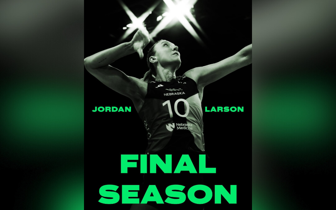Último saque: Jordan Larson pone fin a su carrera al concluir la temporada
