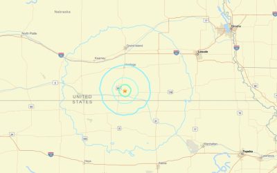 4.1 de magnitud: un sismo sacude el centro-sur de Nebraska, según el USGS