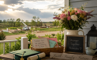 Nebraska bride receives community support after tornado destroys home before wedding