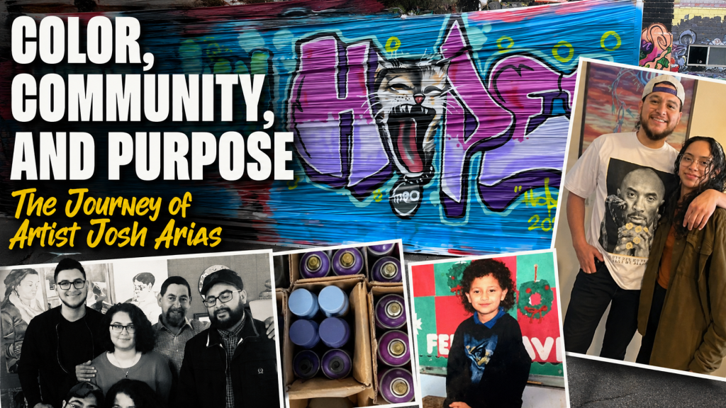 Josh Arias Nebraska artist builds community through art