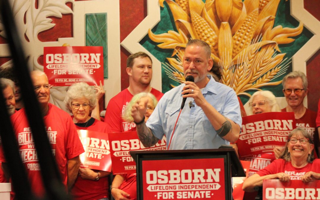 Dan Osborn submits signatures for Nebraska Senate ballot