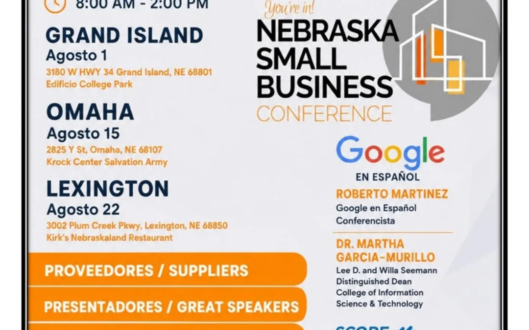 Nebraska Small Business Conference coming to Grand Island, Omaha and Lexington