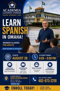 Adult education programs at Academia Latinos Unidos in Omaha